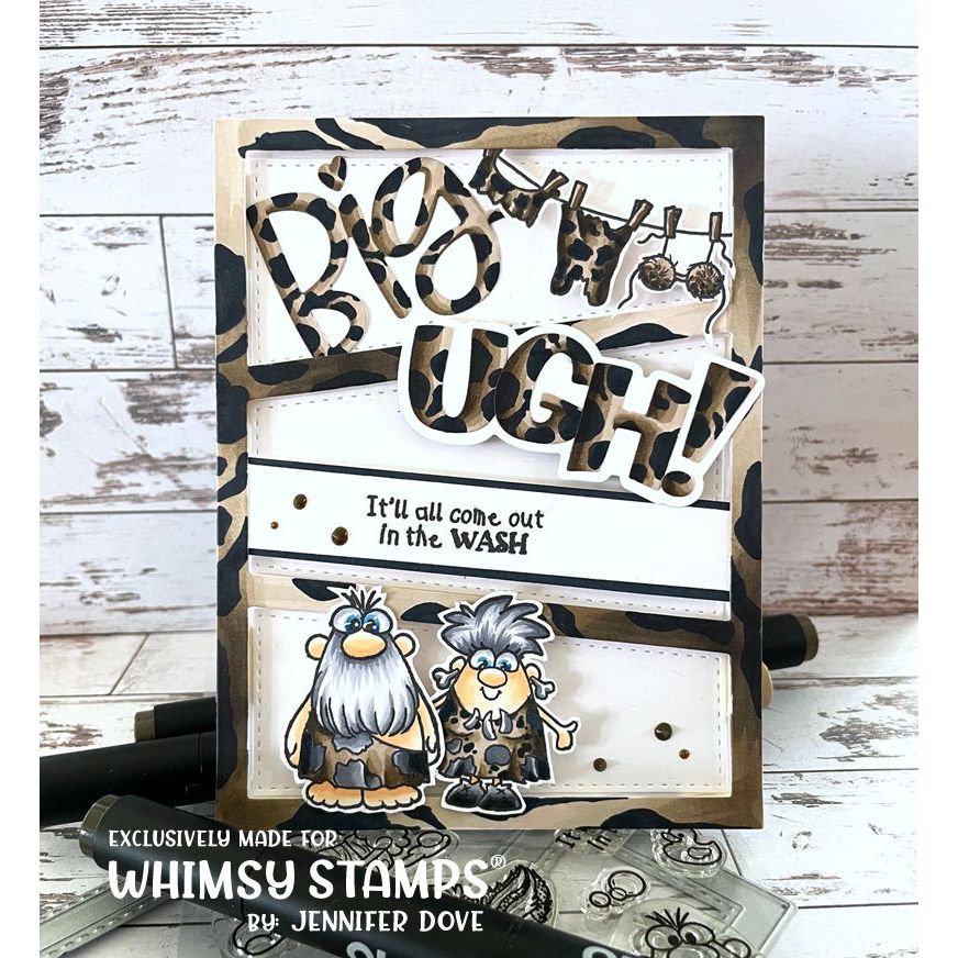 Whimsy Stamps Ancient Days Wash Clear Stamps C1415 UGH