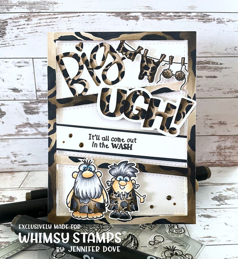 Whimsy Stamps Ancient Days Wash Clear Stamps C1415 UGH