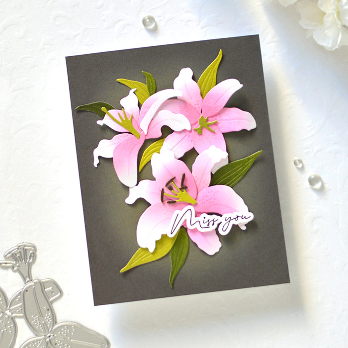 Altenew Craft A Flower Stargazer Lily Layering Dies ALT7938
