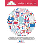 Doodlebug Hometown USA Shadow Box Kit 8549