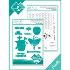 Gina K Designs Just Bee-cause Clear Stamp and Die Bundle die0413
