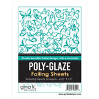 Gina K Designs Flutterby Friends Poly-Glaze Foiling Sheets pgff