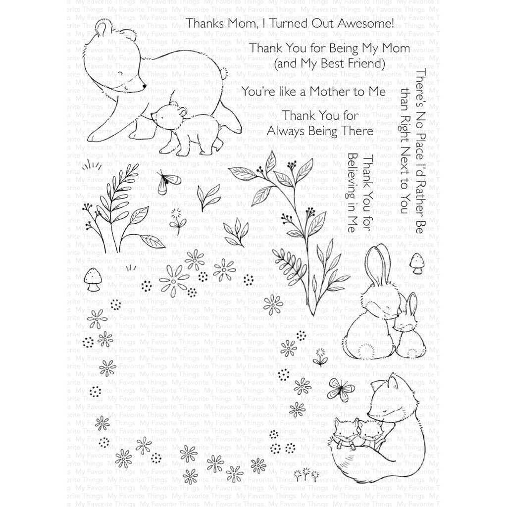 My Favorite Things Next to You Clear Stamps sy68
