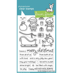 Lawn Fawn Ho-Ho-Holidays Clear Stamps lf2029