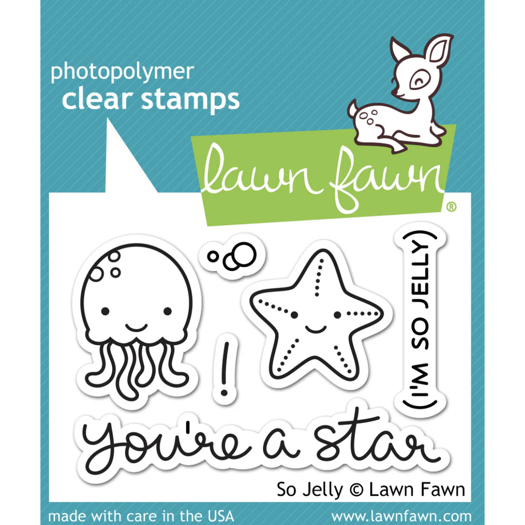 Lawn Fawn So Jelly Clear Stamps lf899Lawn Fawn So Jelly Clear Stamps lf899