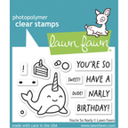 Lawn Fawn You're So Narly Clear Stamps lf3297