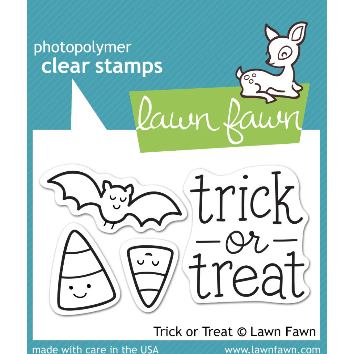 Lawn Fawn Trick or Treat Clear Stamps lf554