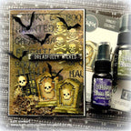 Tim Holtz Sizzix Graveyard Colorize Thinlits Dies 666383 skull and crossbones