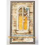 Simon Says Stamp Balcony Windows Wafer Dies 1477sd And Everything Nice Thank You Card | color-code:ALT01