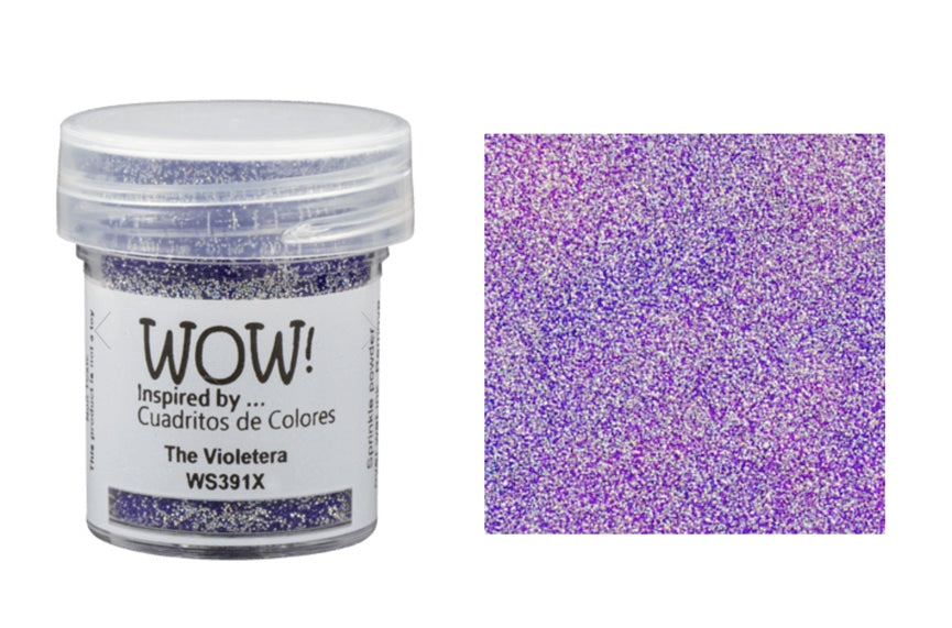 WOW Embossing Glitter The Violetera ws391x