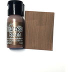 Tim Holtz Flip Top Distress Paint Walnut Stain Ranger TDF53361 Color Swatch