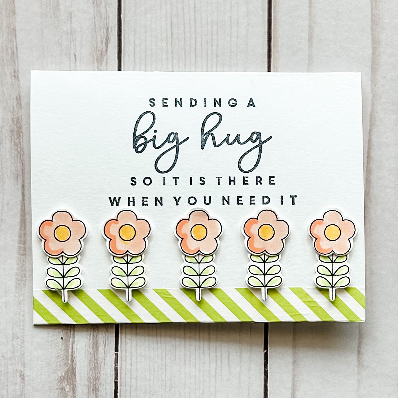 Avery Elle Clear Stamps Groovy Vibes st-24-12 cute flowers
