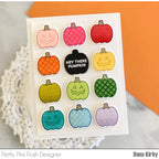 Pretty Pink Posh Decorative Pumpkins Clear Stamps hey pumpkin