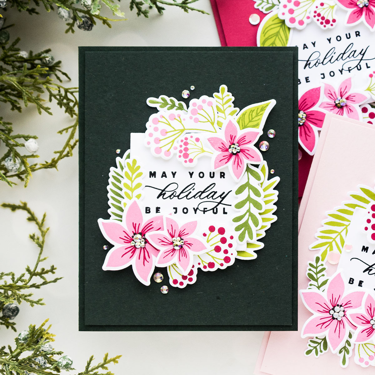 SCS 128 Spellbinders CRYSTAL MIX Color Essential Gems joyful holiday | color-code:ALT01