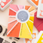 Simon Says Cling Stamps Sunshine Background sss102675 Sunny A Little Note Card | color-code:ALT12