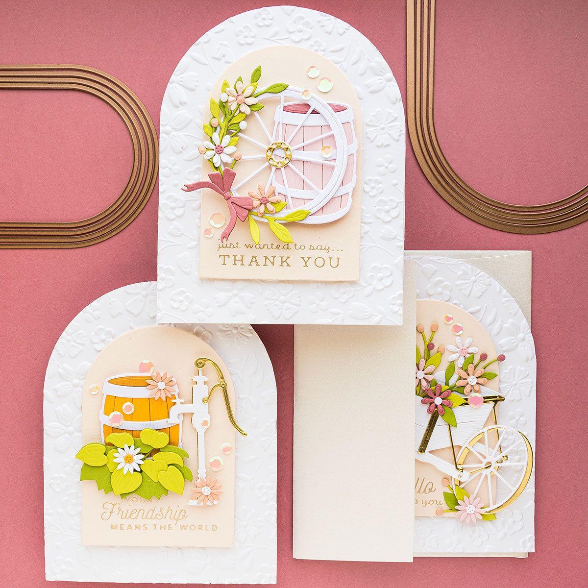 S5-526 Spellbinders ESSENTIAL ARCHES Etched Die Arches | color-code:ALT01