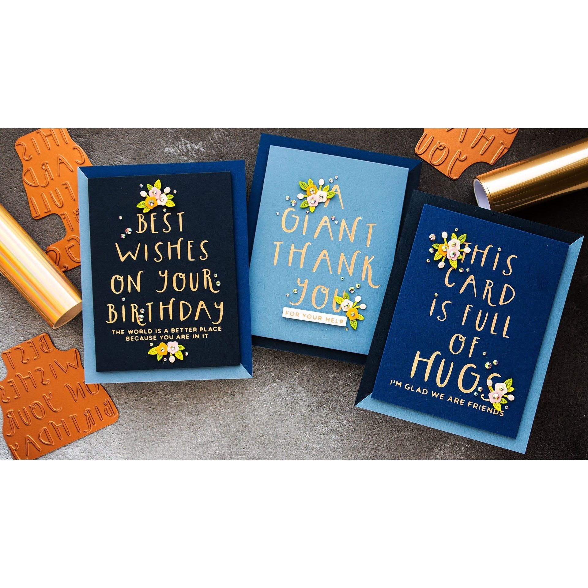 S2 314 Spellbinders MINI BLOOMS AND SPRIGS Etched Dies Flowers | color-code:ALT02