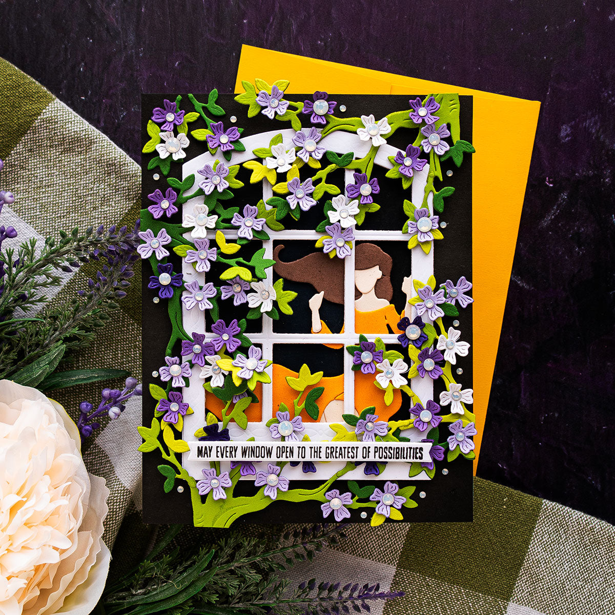 Matrice De Découpe (Die) Métal Spellbinders Window One - Pour Scrapbooking - Neuf