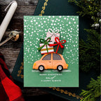 Spellbinders Yuletide Ride Etched Dies s4-1462
