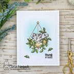Newton's Nook Newton's Hanging Basket Dies NN2305D01 hang in there