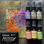 Tim Holtz Distress Jack-O-Lantern Mica Stain Ranger tsh87311 Halloween Cards | color-code:ALT07