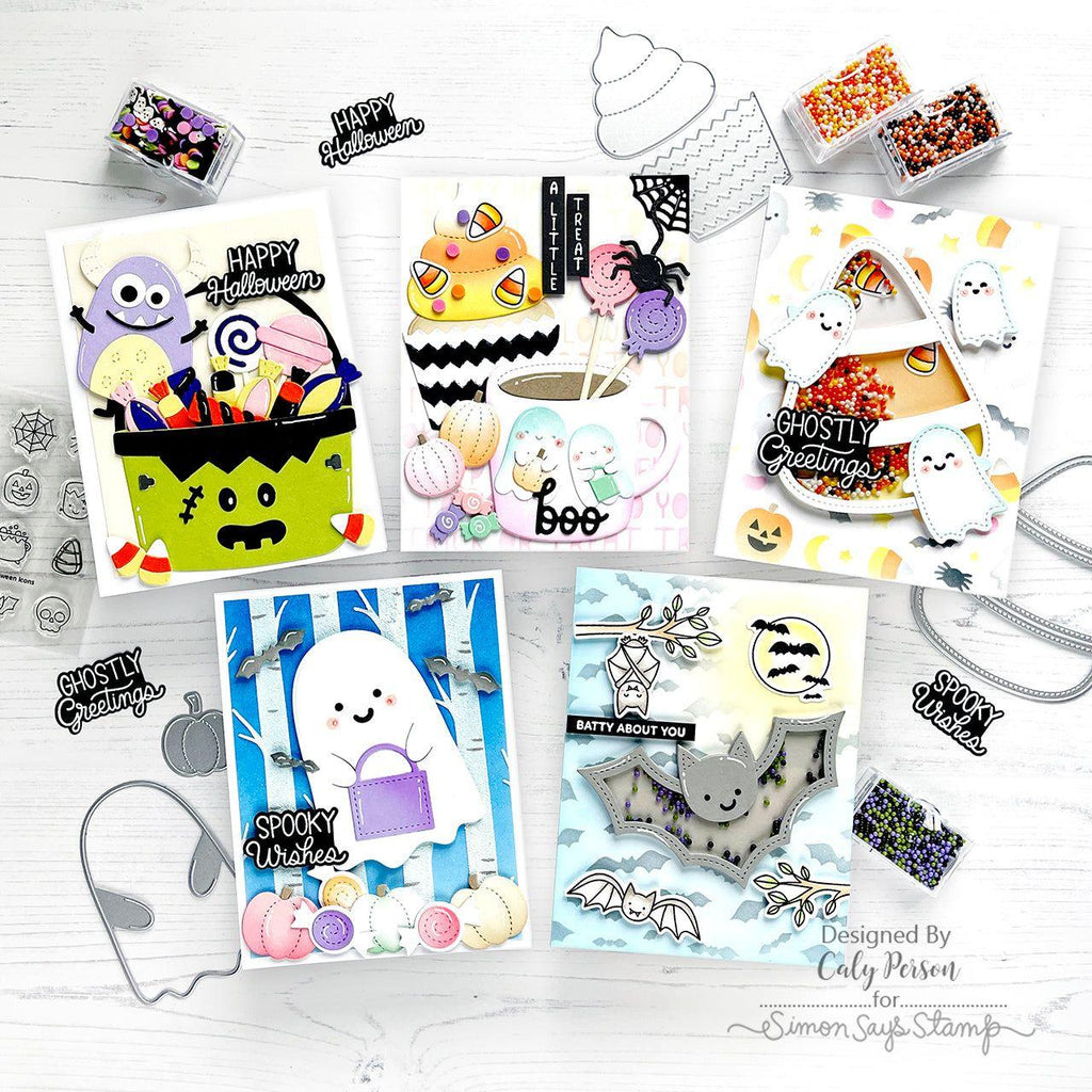 Tim Holtz Distress Grit Paste Opaque Ranger tda71792 Cute Halloween Cards | color-code:ALT16