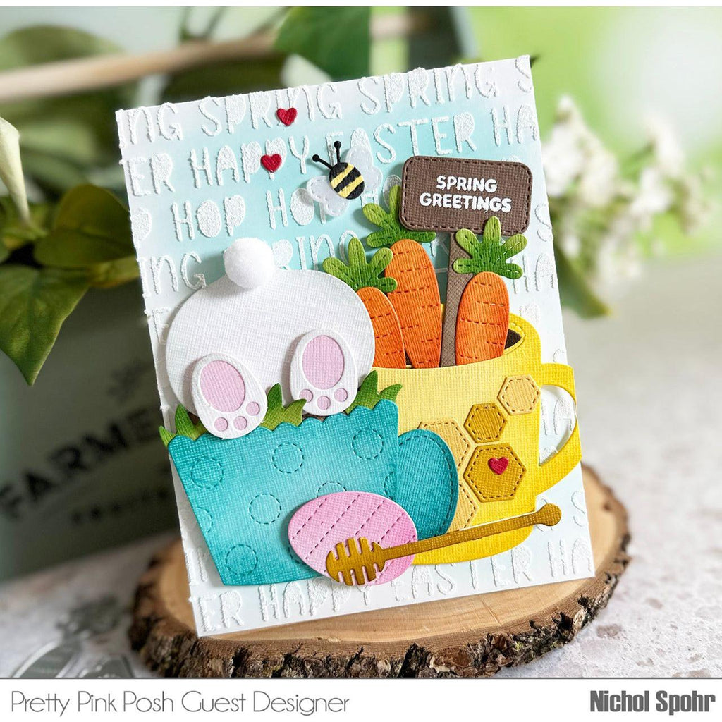 Tim Holtz Distress Grit Paste Opaque Ranger tda71792 Easter Cupcake And Mug Card | color-code:ALT14