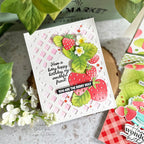 Tim Holtz Distress Salvaged Patina Oxide Ink Pad And Reinker Bundle Ranger Strawberry Cards | color-code:ALT05