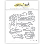 Honey Bee You're So Extra Dies hbds-535 Detailed Product View