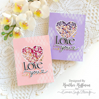 CZ Design Stamps and Dies You 2 set1032yt Happy Camper Love You Card s| color-code:ALT06