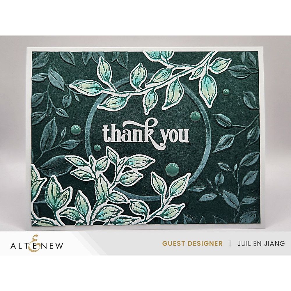 Altenew Sweet Dreams Enamel Dots alt8843 thank you
