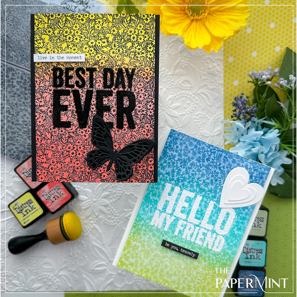 Tim Holtz DISTRESS EMBOSSING INK REFILL Reinker Clear Ranger TIM21827 Tiny Prints Cards | color-code:ALT01