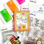 PinkFresh Studio Happy For You Die Set 194823 Frame Thanks | color-code:ALT05
