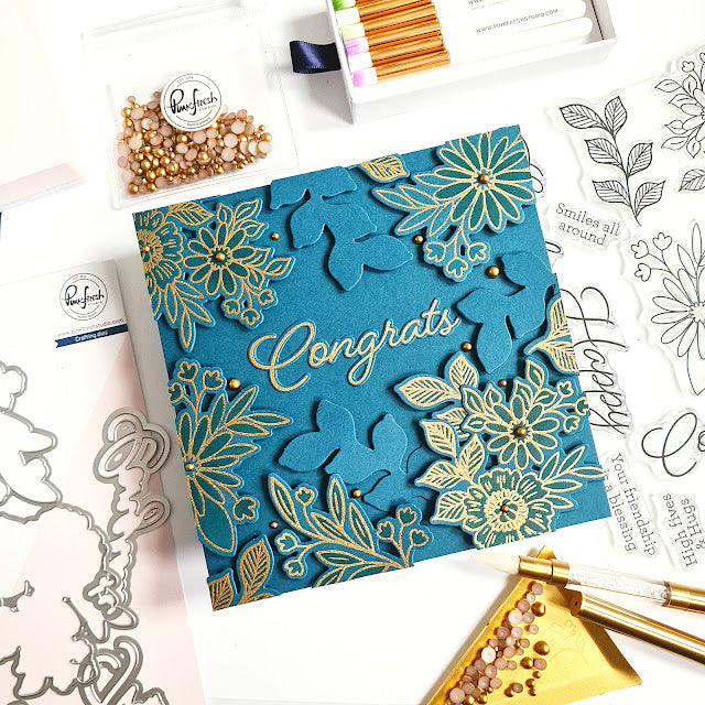 PinkFresh Studio Happy For You Die Set 194823 Congrats | color-code:ALT07