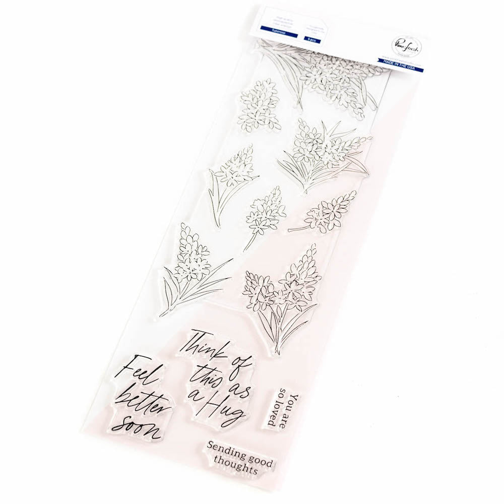 PinkFresh Studio Tuberose Clear Stamp Set 195623