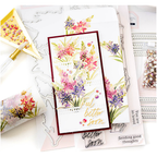 PinkFresh Studio Tuberose Clear Stamp Set 195623 Feel Better Soon Card | color-code:ALT03