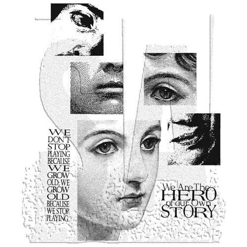 Simon Says Stamp! Stampers Anonymous Cling Rubber Stamps CLASSICS #5 SCF005