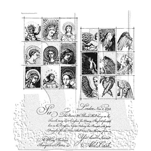 Simon Says Stamp! Stampers Anonymous Cling Rubber Stamps CLASSICS #9 SCF009
