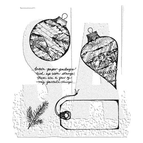 Simon Says Stamp! Stampers Anonymous Cling Rubber Stamps CLASSICS #10 SCF010