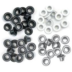 Simon Says Stamp! We R Memory Keepers GREY Standard Eyelets 41582-4