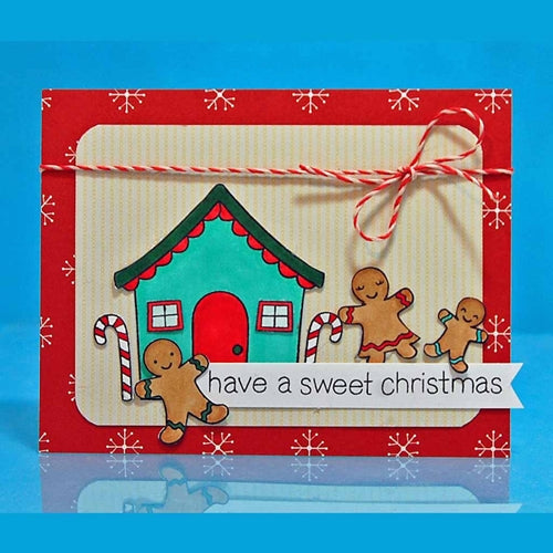 Simon Says Stamp! Lawn Fawn SWEET CHRISTMAS Clear Stamps lf426