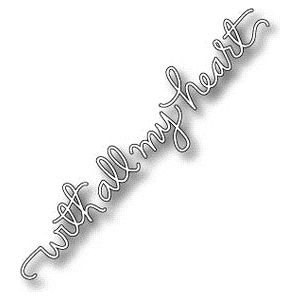 Simon Says Stamp! Simon Says Stamp WITH ALL MY HEART Wafer Dies S121