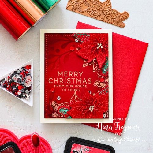 Simon Says Stamp! Tim Holtz Distress Ink Pad FESTIVE BERRIES Ranger TIM32861 | color-code:ALT829