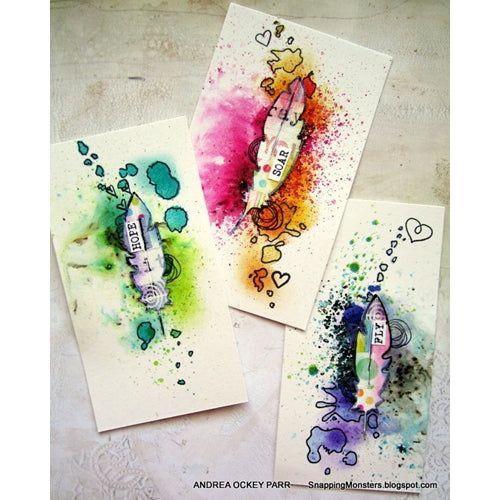 Simon Says Stamp! Tim Holtz Distress Ink Pad PEACOCK FEATHERS Ranger TIM34933