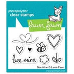 Simon Says Stamp! Lawn Fawn BEE MINE Clear Stamps LF439