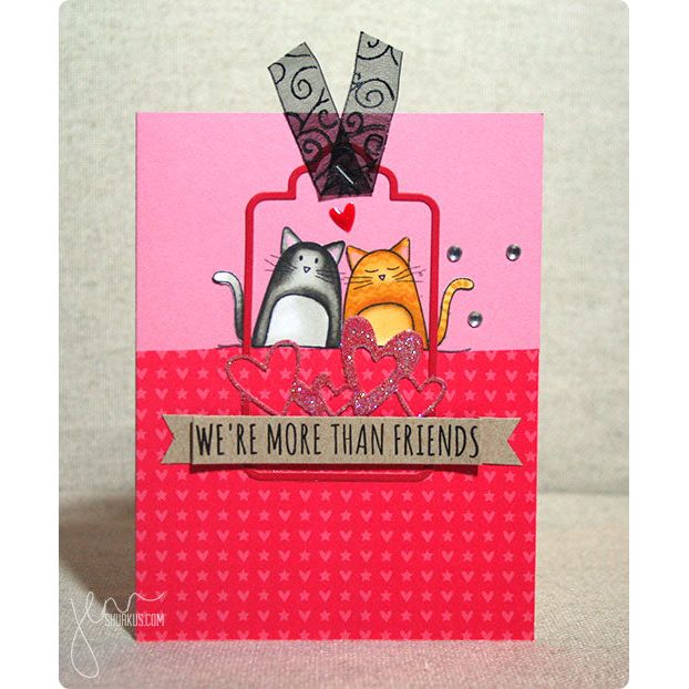 Simon Says Stamp! Simon Says Clear Stamps FURRY KISSES sss101213