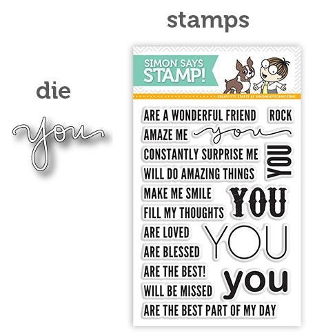 Simon Says Stamp! Simon Says Stamp YOU Wafer Die S146