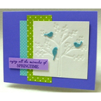 Simon Says Stamp! Memory Box RESTING BIRDS Craft Die 98527