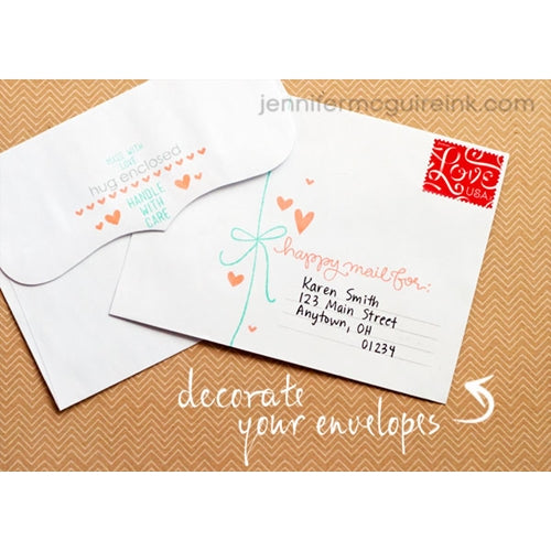 Simon Says Stamp! Simon Says Clear Stamps ENVELOPE SENTIMENTS sss101303