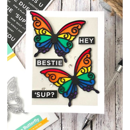 Simon Says Stamp! Simon Says Stamp DEVONSHIRE BUTTERFLY Wafer Die S173